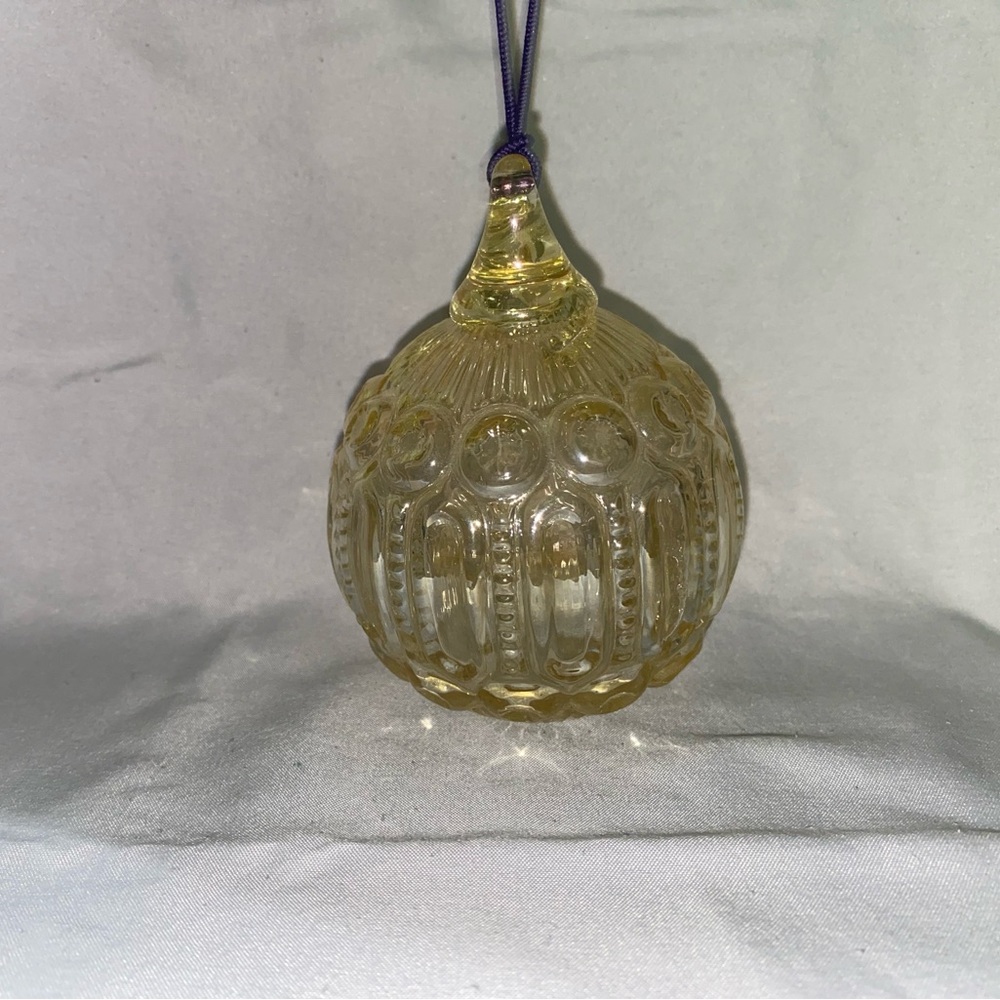 Moon and star glass ornament Weishar